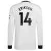 Manchester United Eriksen 14 Matchtröjor Borta Fotbollströja 2022-2023 Långärmad Manchester United Eriksen 14 Matchtröjor Borta Fotbollströja 2022-2023 Långärmad